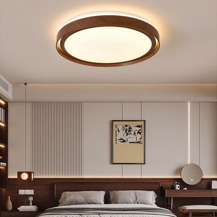Skanto | Enkelhet Jern Akryl Rund LED Taklampe for Soverom