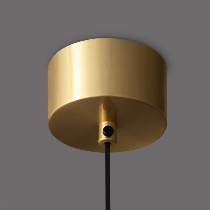 Skanto | Minimalistisk Rund Sylinder Jern LED Pendellampe for Soverom