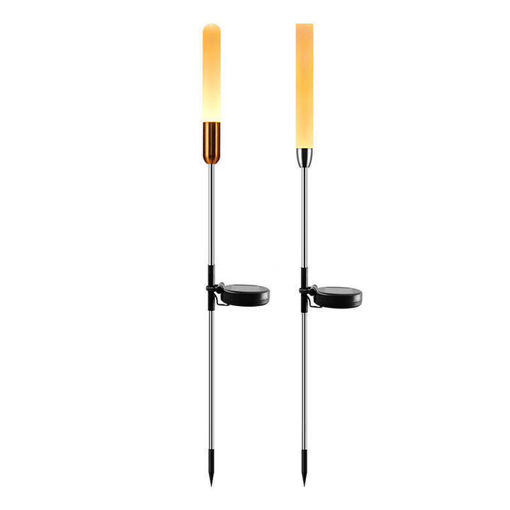 Moderne Art Deco Vanntett Solar Sylinder Akryl Aluminium Rustfritt Stål ABS LED Utendørs Lys Landskapsbelysning For Hage | Skanto