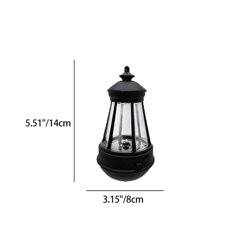 Moderne Minimalistisk Vanntett Solfyr Lys Jern Akryl LED Camping Utendørs Lys Landskapsbelysning For Hage | Skanto