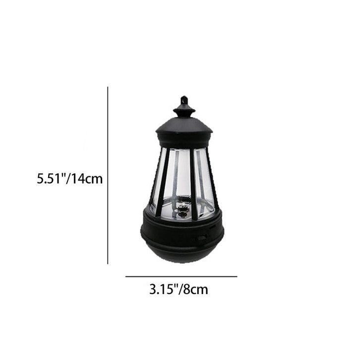 Moderne Minimalistisk Vanntett Solfyr Lys Jern Akryl LED Camping Utendørs Lys Landskapsbelysning For Hage | Skanto