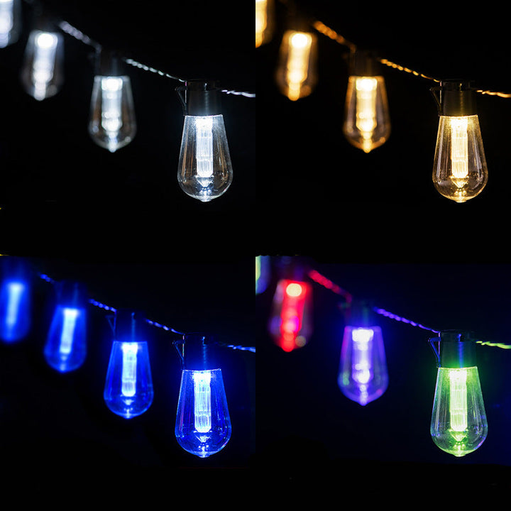 Skanto | Modern Minimalist Rund Lang Linje Glass Jern LED Lysstreng For Hage
