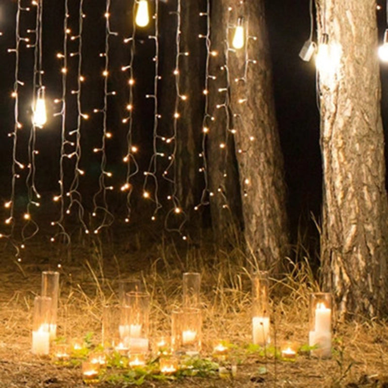 Norvo | Modern Minimalist Rund Lang Linje Glass Jern LED Lysstreng For Hage