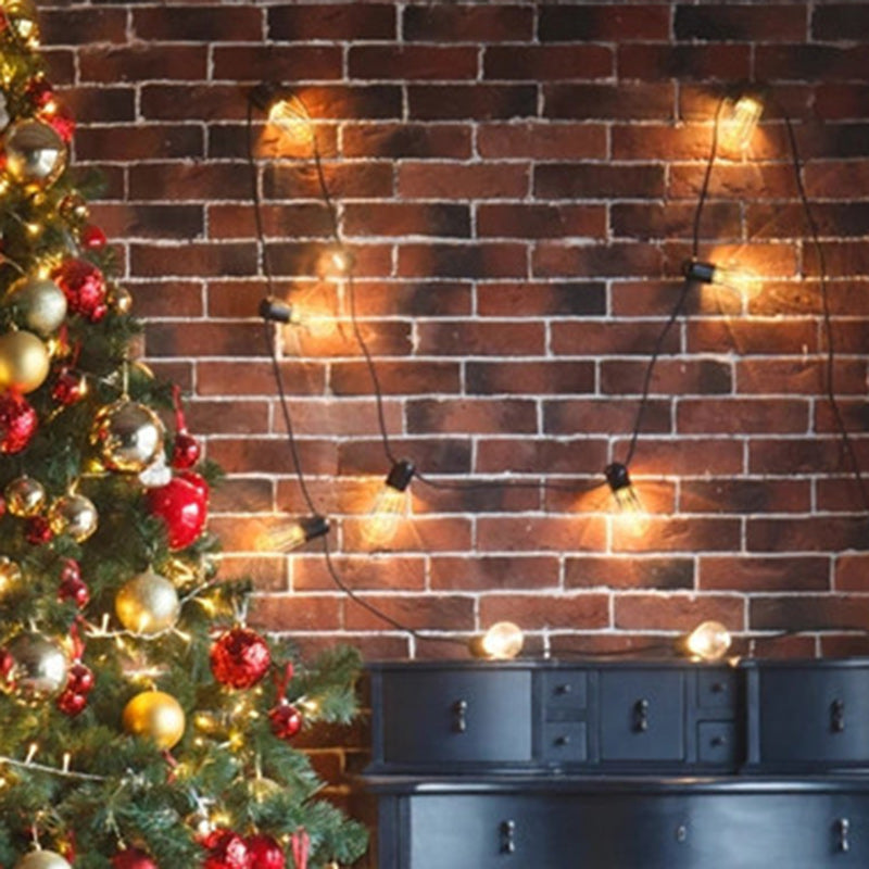 Norvo | Modern Minimalist Rund Lang Linje Glass Jern LED Lysstreng For Hage