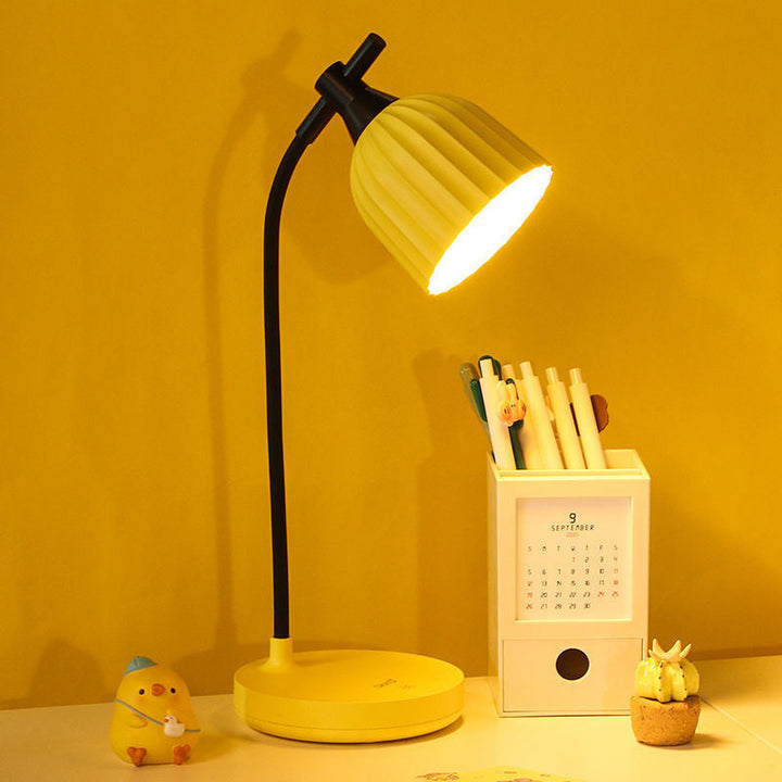Skanto | Moderne Minimalistisk Rund Brettet ABS LED Bordlampe For Stuen