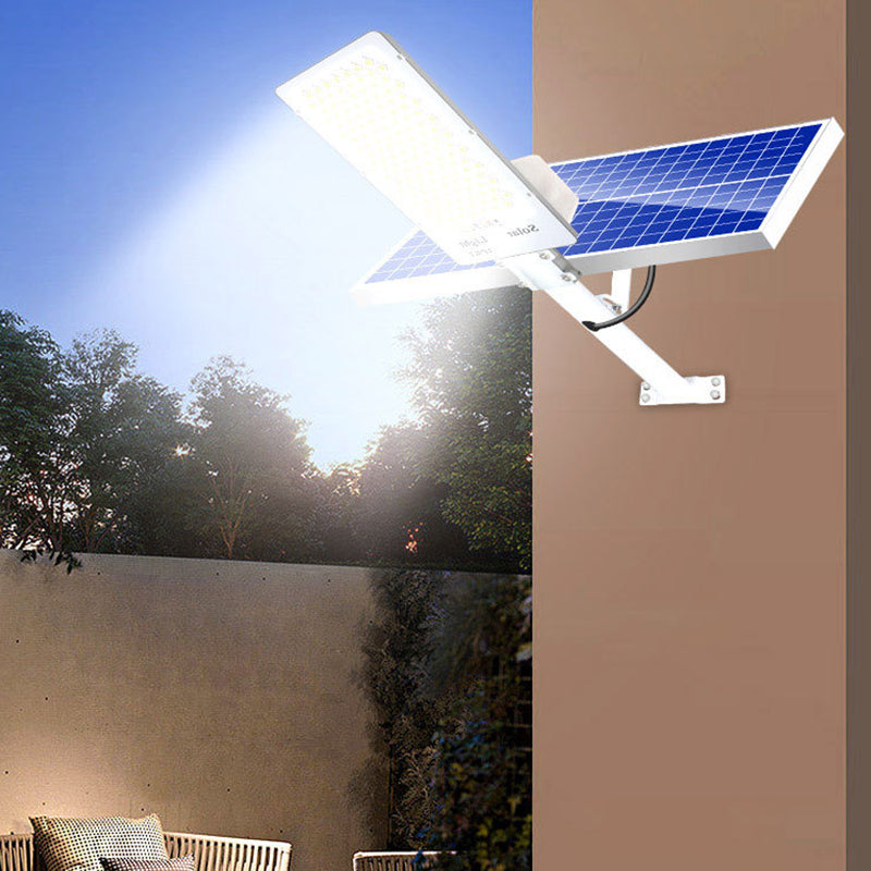 Moderne Enkelhet Rettvinklet Solvannresistent ABS LED Vegglampe For Hage | Skanto