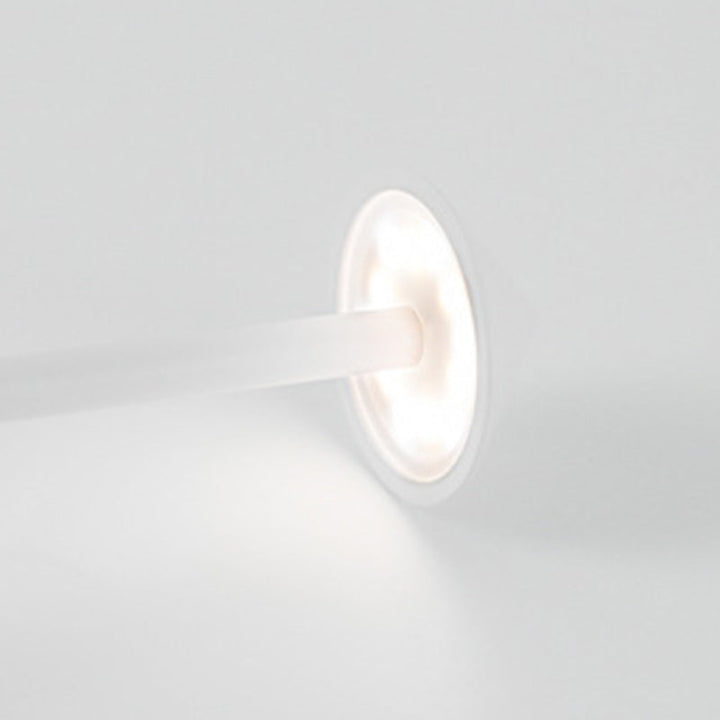 Skanto | Modern Enkelhet Triangel Kjegle Rund Akryl Sylinder Jern LED Bordlampe for Stuen