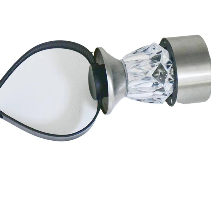 Moderne Enkelhet Sol Vannavvisende PP Rustfritt Stål Diamant Sylinder LED Landskapsbelysning Utendørs Lys For Hage | Skanto