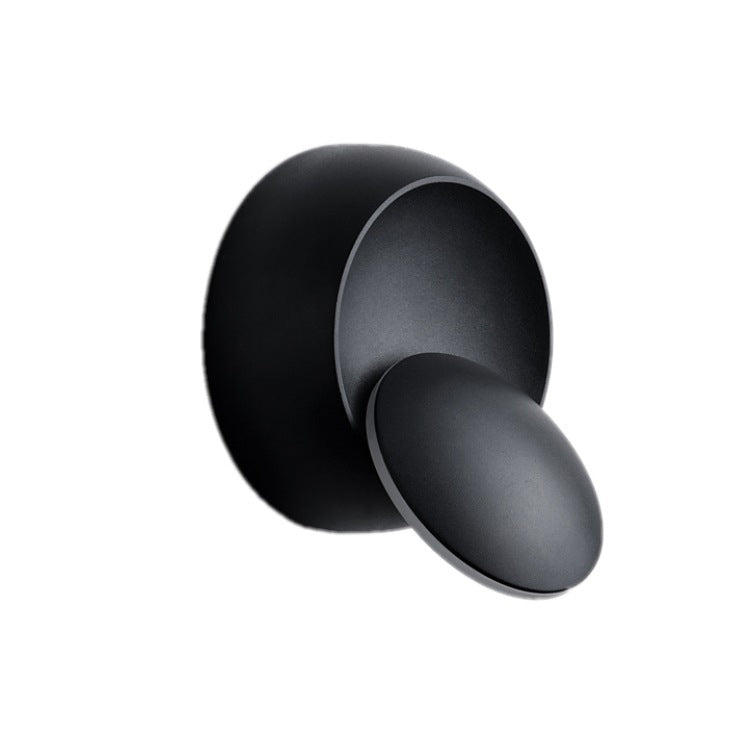 Skanto | Moderne nordisk jern rund eklips roterbar LED vegglampe for nattbord