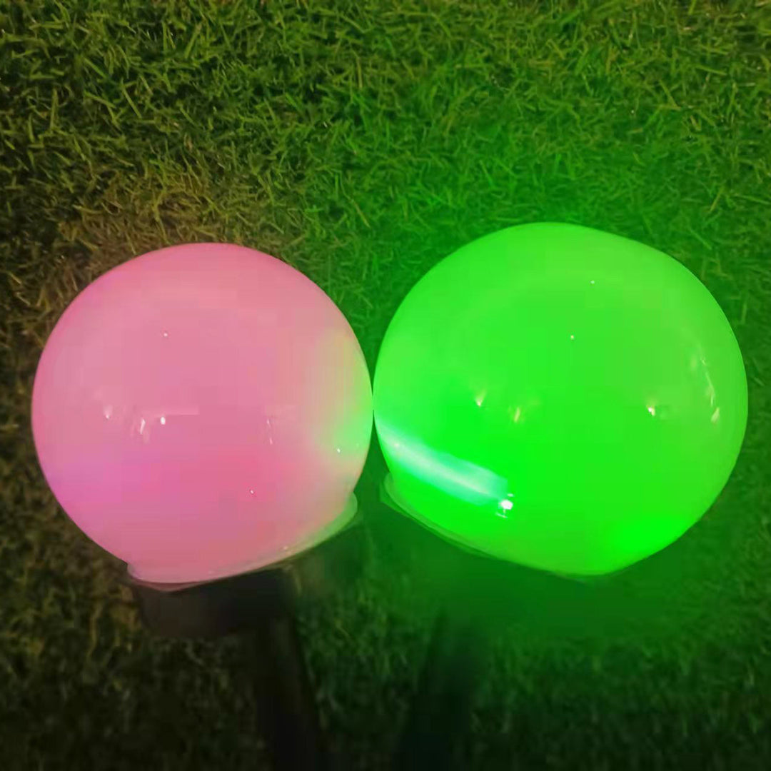 Moderne minimalistisk solcelledrevet vanntett ABS ball LED landskapsbelysning utendørs lys for hage | Skanto