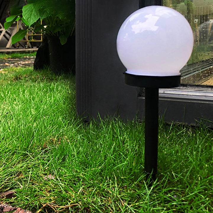 Moderne minimalistisk solcelledrevet vanntett ABS ball LED landskapsbelysning utendørs lys for hage | Skanto