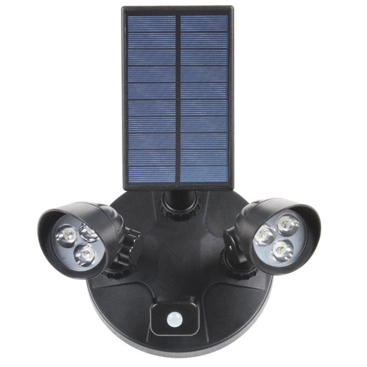 Moderne Enkelhet Sol Vannavstøtende ABS PC Overvåkningskamera Rotérbart Bevegelsessensor LED Vegglampe For Utendørs Patio | Skanto