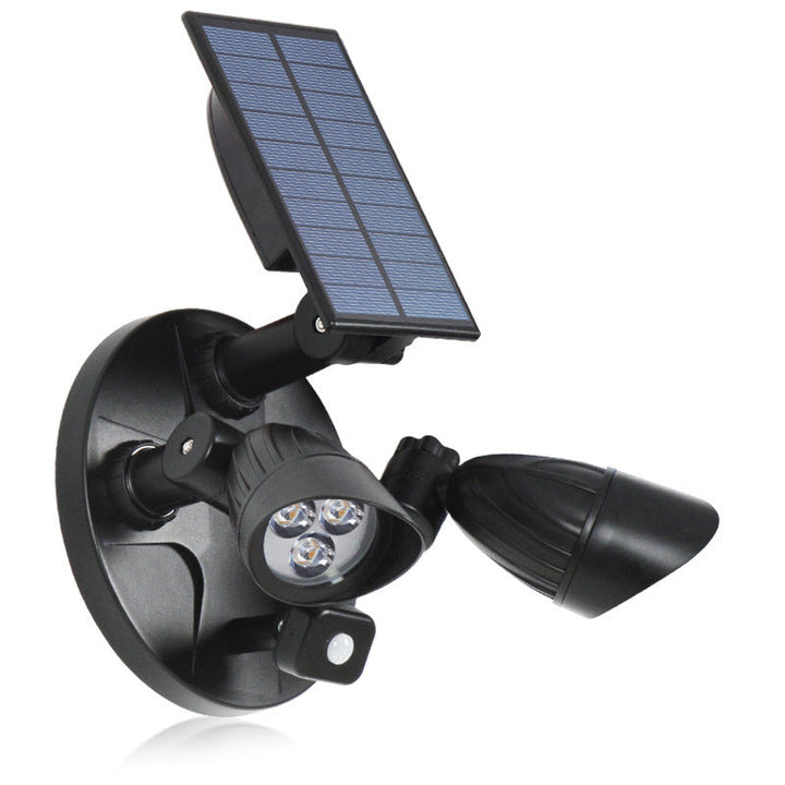 Moderne Enkelhet Sol Vannavstøtende ABS PC Overvåkningskamera Rotérbart Bevegelsessensor LED Vegglampe For Utendørs Patio | Skanto
