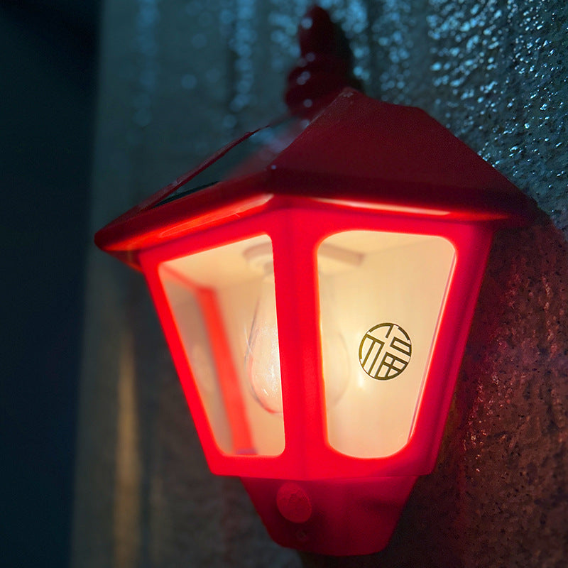 Samtidig Retro Sol Vannavstøtende ABS Fyrtårn LED Vegglampe For Utendørs Patios | Skanto