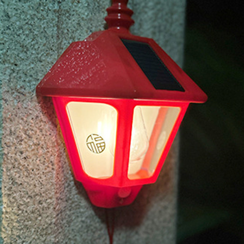 Samtidig Retro Sol Vannavstøtende ABS Fyrtårn LED Vegglampe For Utendørs Patios | Skanto