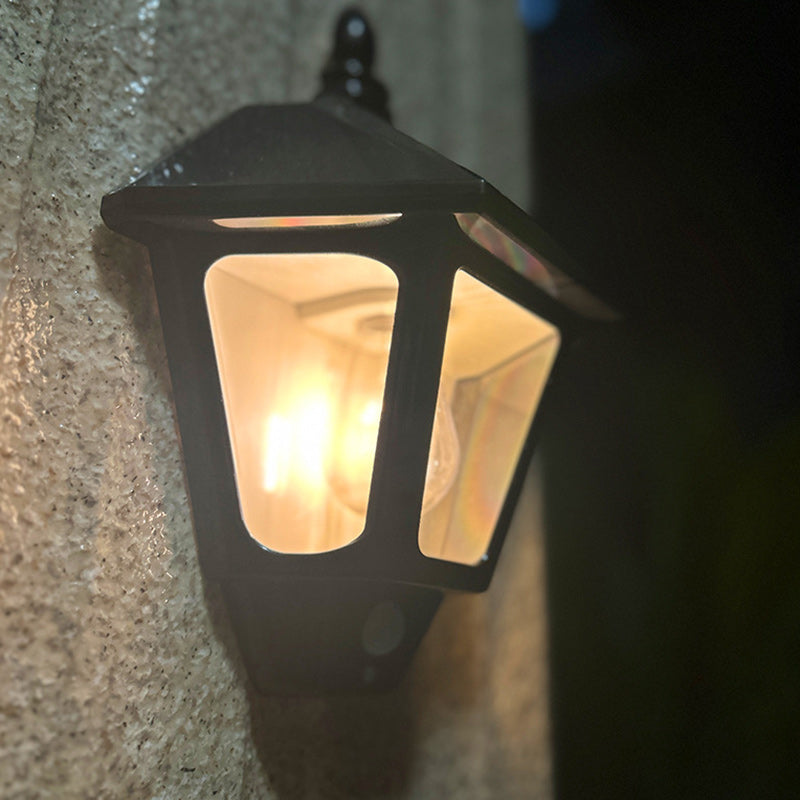 Samtidig Retro Sol Vannavstøtende ABS Fyrtårn LED Vegglampe For Utendørs Patios | Skanto