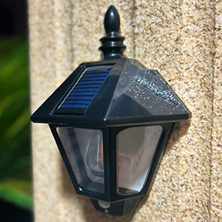 Samtidig Retro Sol Vannavstøtende ABS Fyrtårn LED Vegglampe For Utendørs Patios | Skanto