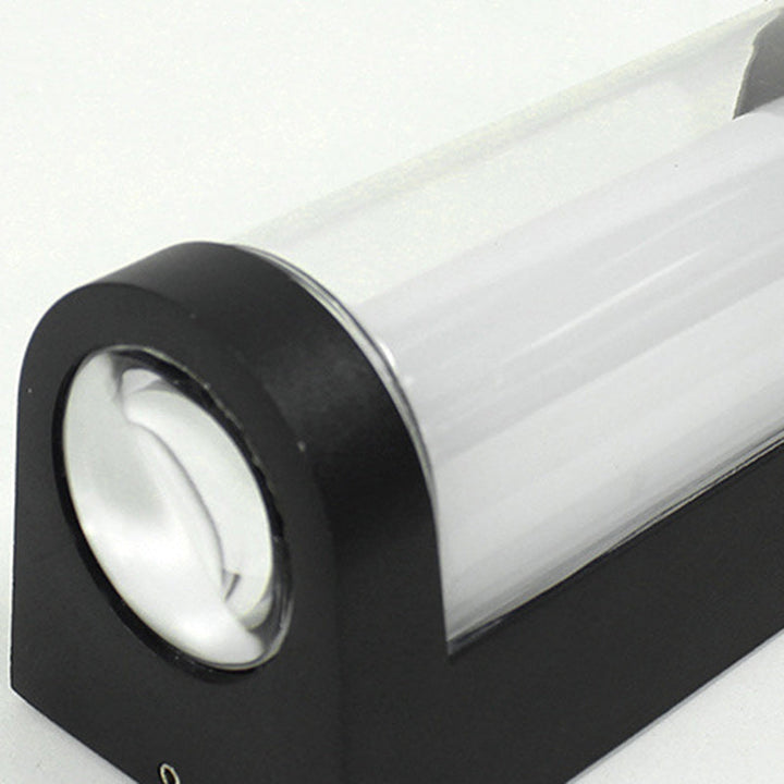 Moderne Enkelhet Vanntett Aluminium PC Sylinder Kuboid LED Vegglampe For Utendørs Patio | Skanto