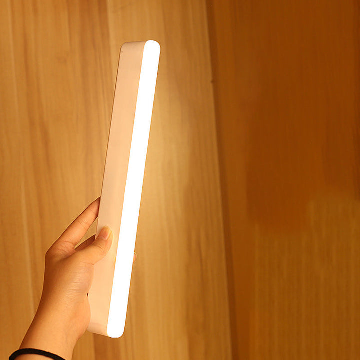 Skanto | Moderne Minimalistisk Oppladbar Magnetisk Sugkopps Plaststrimm Rectangulær LED Vegglampe Nattlampe For Studering
