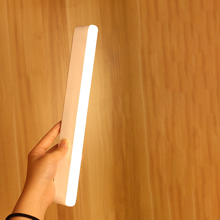 Skanto | Moderne Minimalistisk Oppladbar Magnetisk Sugkopps Plaststrimm Rectangulær LED Vegglampe Nattlampe For Studering