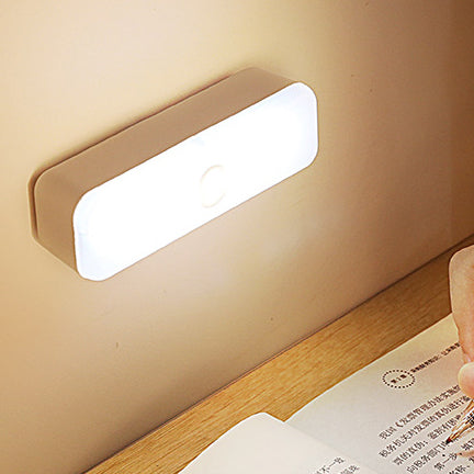 Skanto | Moderne Minimalistisk Oppladbar Magnetisk Sugkopps Plaststrimm Rectangulær LED Vegglampe Nattlampe For Studering