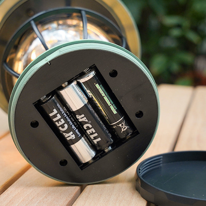 Moderne Retro Vanntett Oppladbar/Batteri ABS PS PP Stål Lantern Henge LED Bordlampe Utendørs Lys For Hage | Skanto