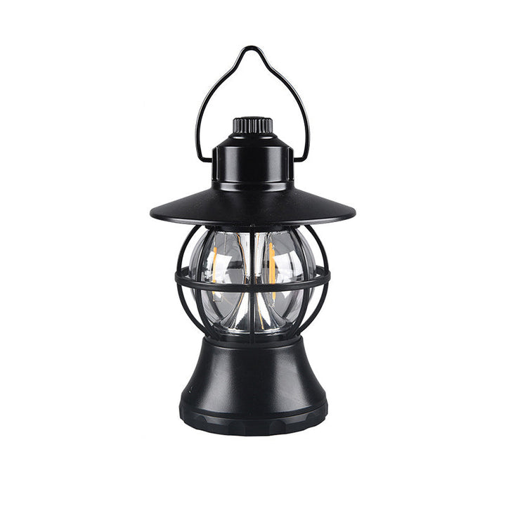 Moderne Retro Vanntett Oppladbar/Batteri ABS PS PP Stål Lantern Henge LED Bordlampe Utendørs Lys For Hage | Skanto