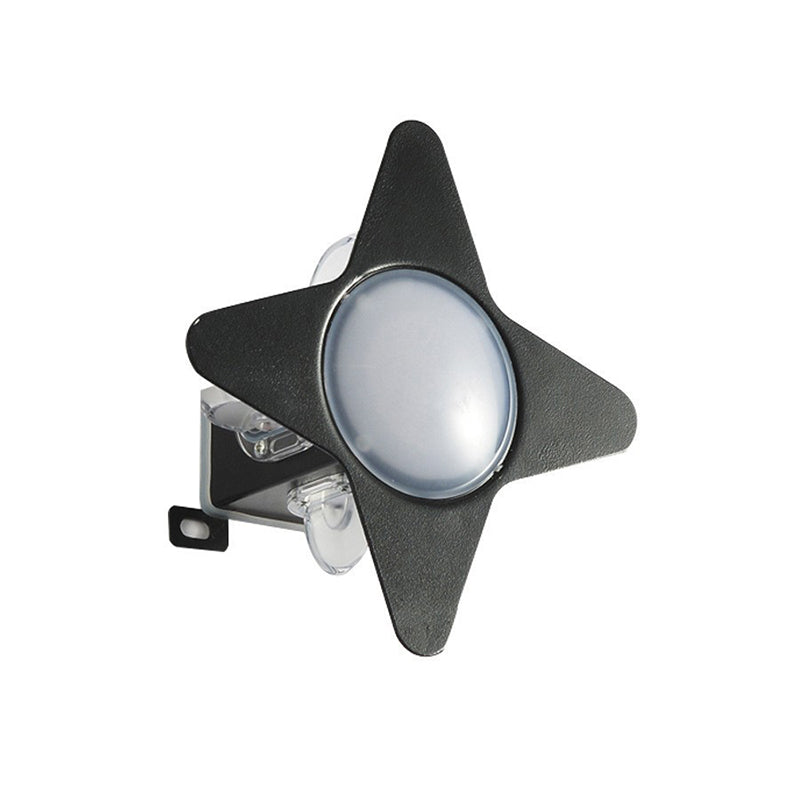 Samtidig Kreativ Vanntett Aluminium Akryl PC Kryss Stjerne LED Vegglampe For Utendørs Patio | Skanto