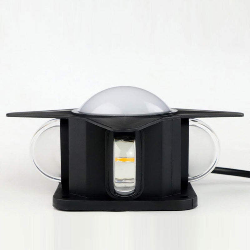 Samtidig Kreativ Vanntett Aluminium Akryl PC Kryss Stjerne LED Vegglampe For Utendørs Patio | Skanto