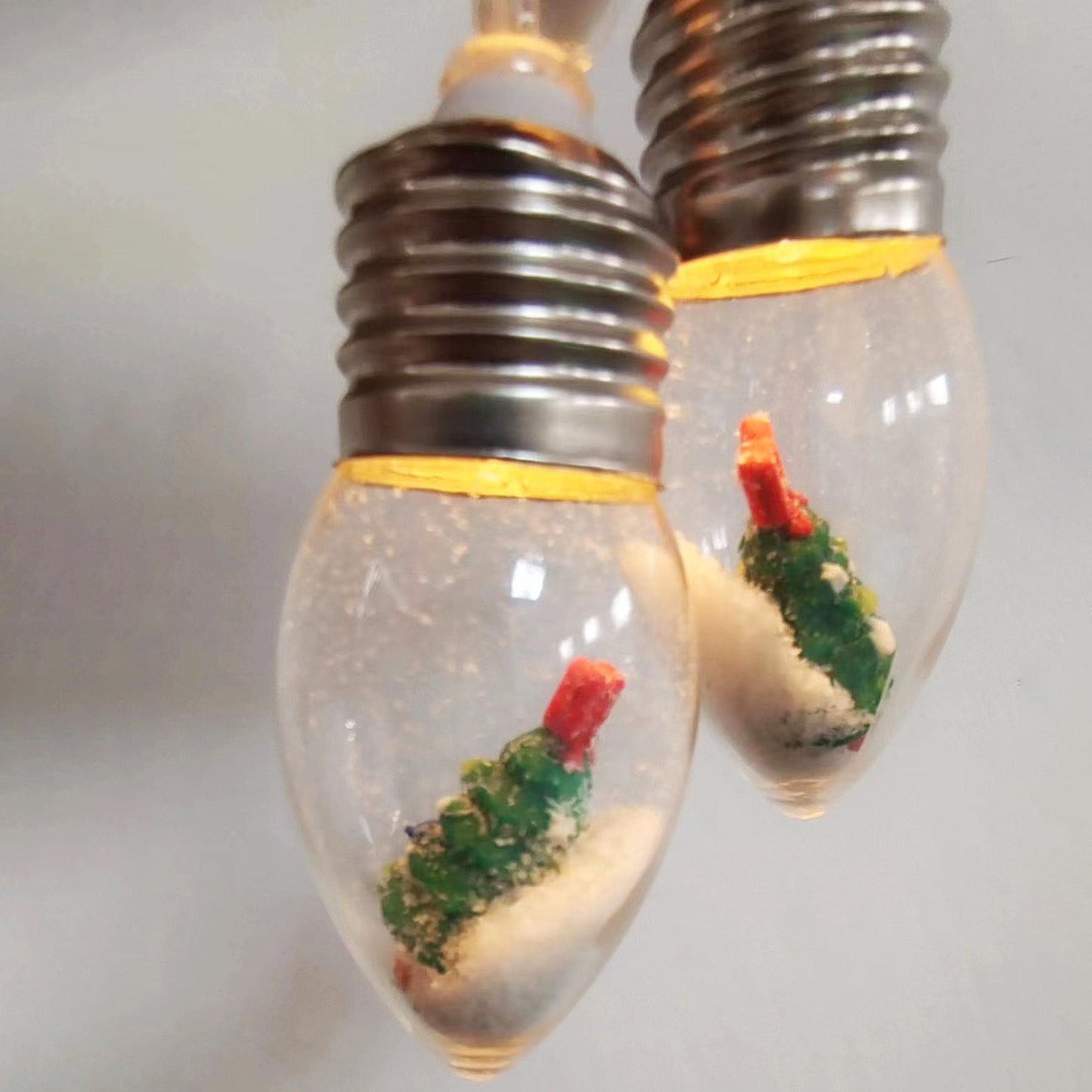 Norvo | Moderne kreativ vanntett USB-batteri PVC-pære juledekorasjon LED lyslenker for stue