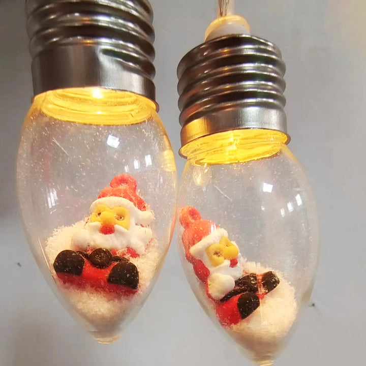 Skanto | Moderne kreativ vanntett USB-batteri PVC-pære juledekorasjon LED lyslenker for stue