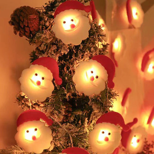 Skanto | Moderne Art Deco Batteri Kobbertråd Teppet Santa Snømann Rein Tegneserie Dekorasjon LED Lyskilder For Underholdningsrom