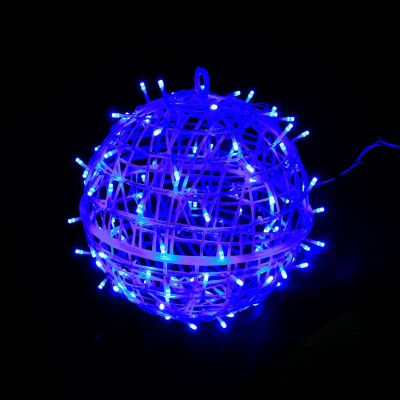Moderne Art Deco Vanntett PVC Hengeball Dekorasjon LED Utendørs Pendellampe Utendørs Lys For Hage | Skanto