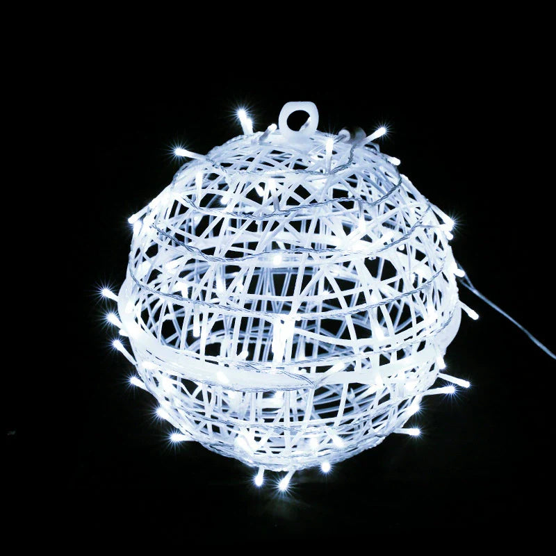 Moderne Art Deco Vanntett PVC Hengeball Dekorasjon LED Utendørs Pendellampe Utendørs Lys For Hage | Skanto