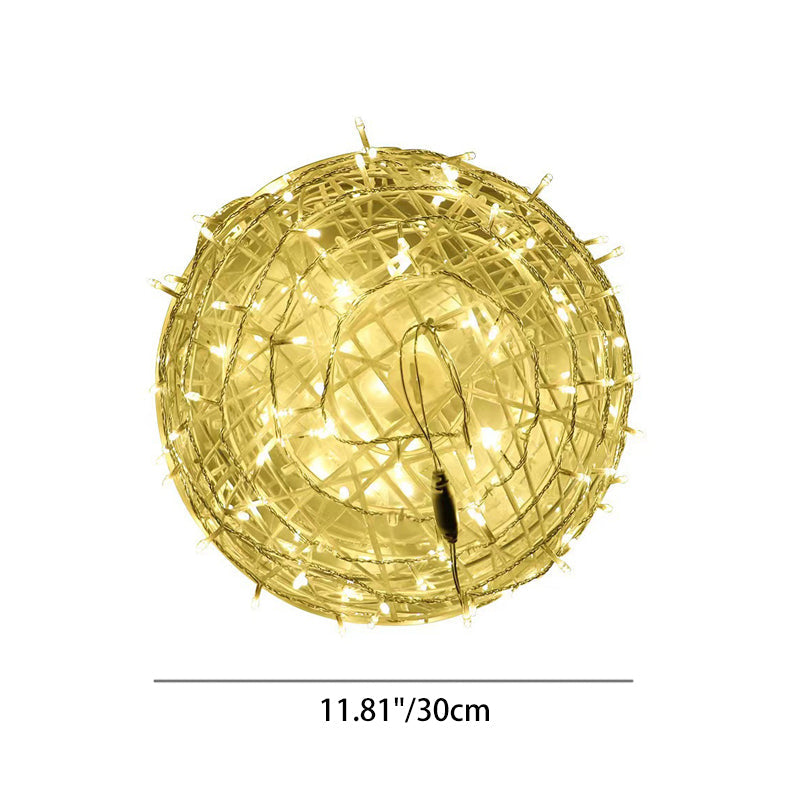 Moderne Art Deco Vanntett PVC Hengeball Dekorasjon LED Utendørs Pendellampe Utendørs Lys For Hage | Skanto