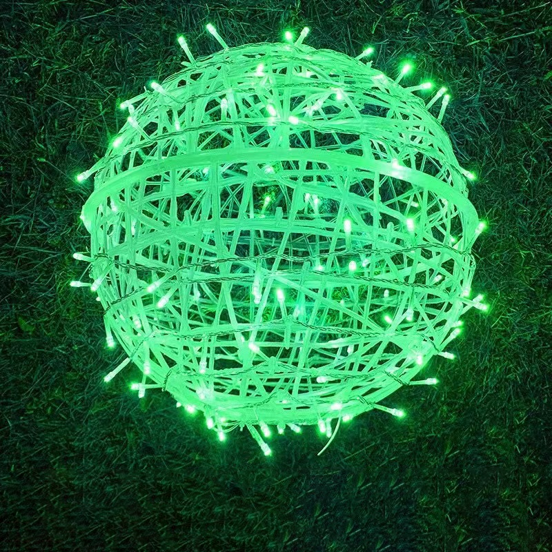 Moderne Art Deco Vanntett PVC Hengeball Dekorasjon LED Utendørs Pendellampe Utendørs Lys For Hage | Skanto