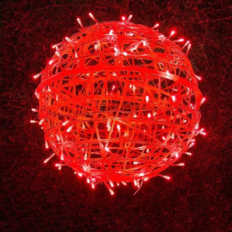 Moderne Art Deco Vanntett PVC Hengeball Dekorasjon LED Utendørs Pendellampe Utendørs Lys For Hage | Skanto
