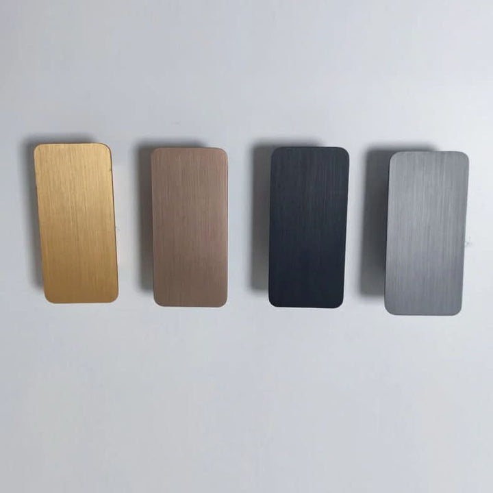 Skanto | Nordisk Minimalistisk Aluminium Rektangulær LED Vegglampe