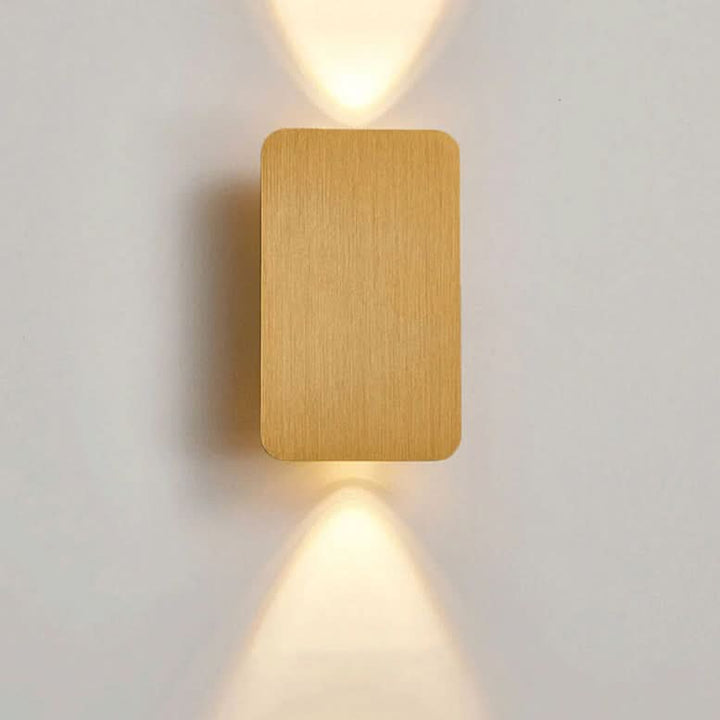 Skanto | Nordisk Minimalistisk Aluminium Rektangulær LED Vegglampe