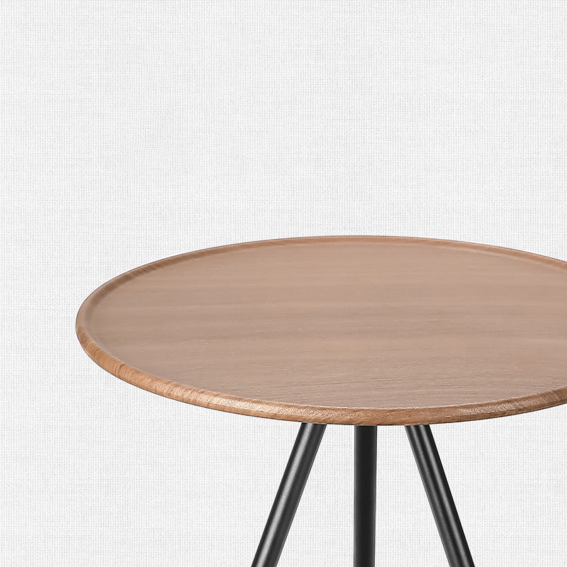 Moderne Enkelhet Aluminiumlegering ABS Rund Sammenleggbar Utendørs Kaffebord 1-Brett Lommelykt Holder For Utendørs | Skanto