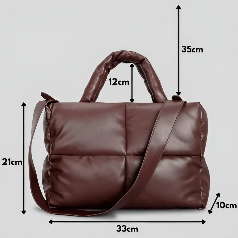 Skanto | Stilig Polstret Kvinne Designer Veske - Sofia