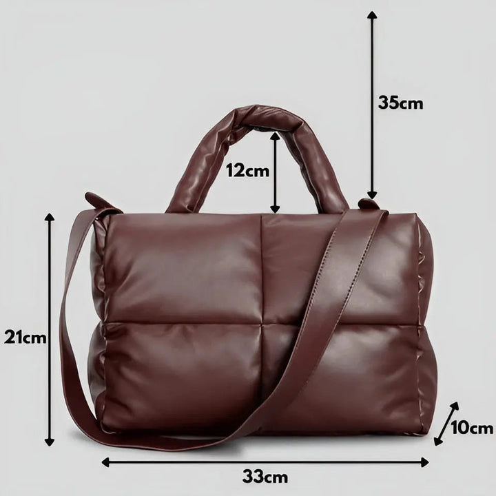 Skanto | Stilig Polstret Kvinne Designer Veske - Sofia