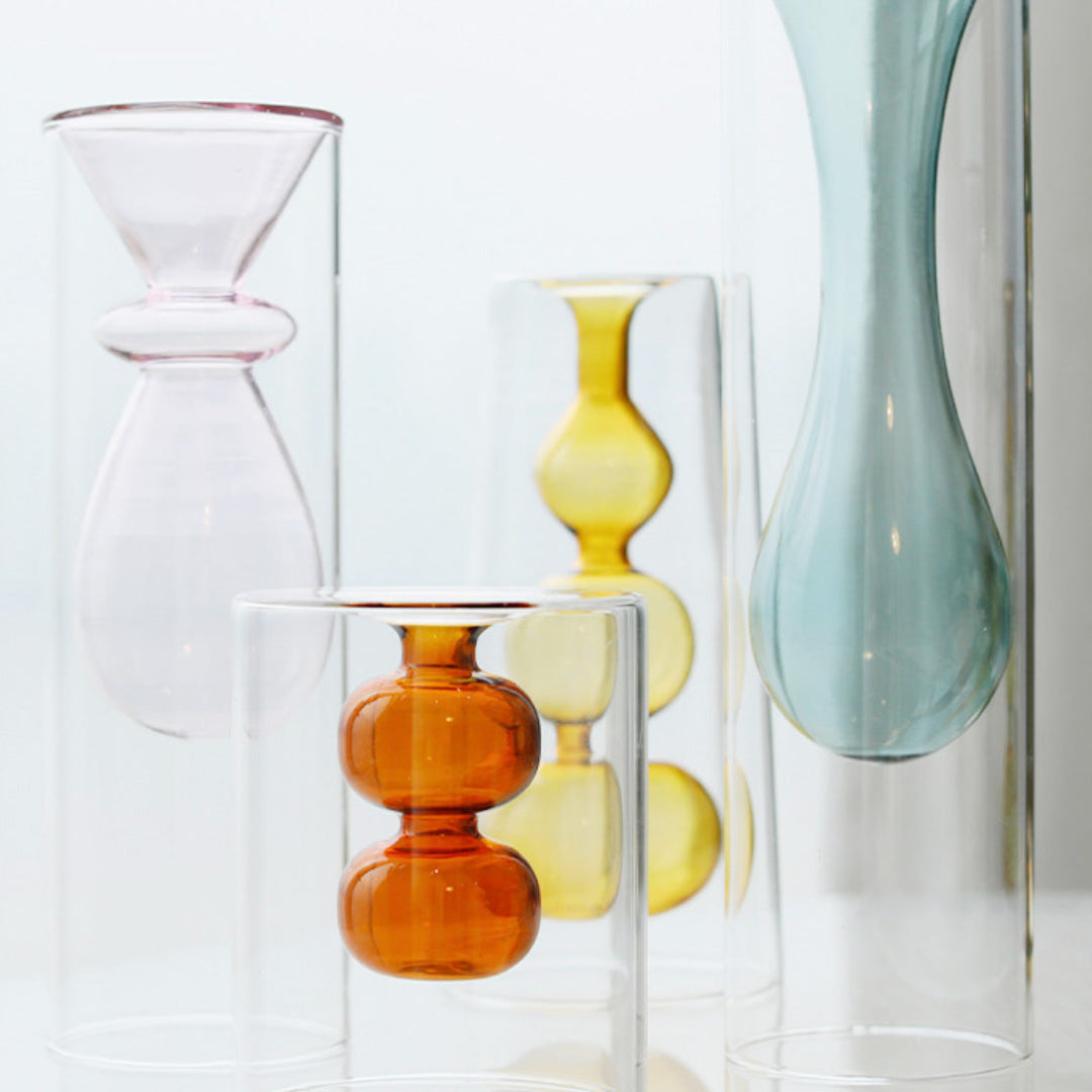 Bubbly Glass Vaser | Skanto