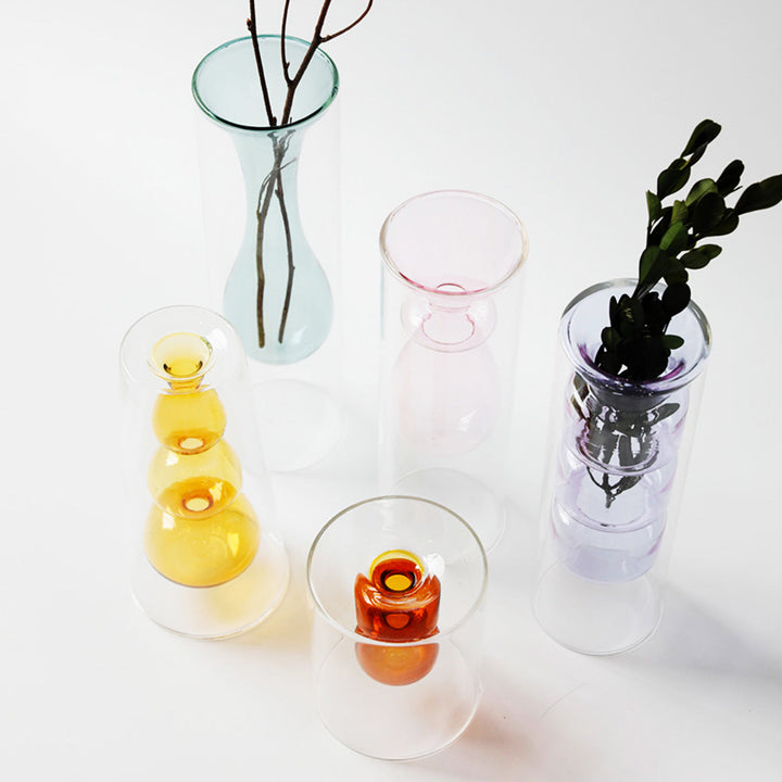 Bubbly Glass Vaser | Skanto