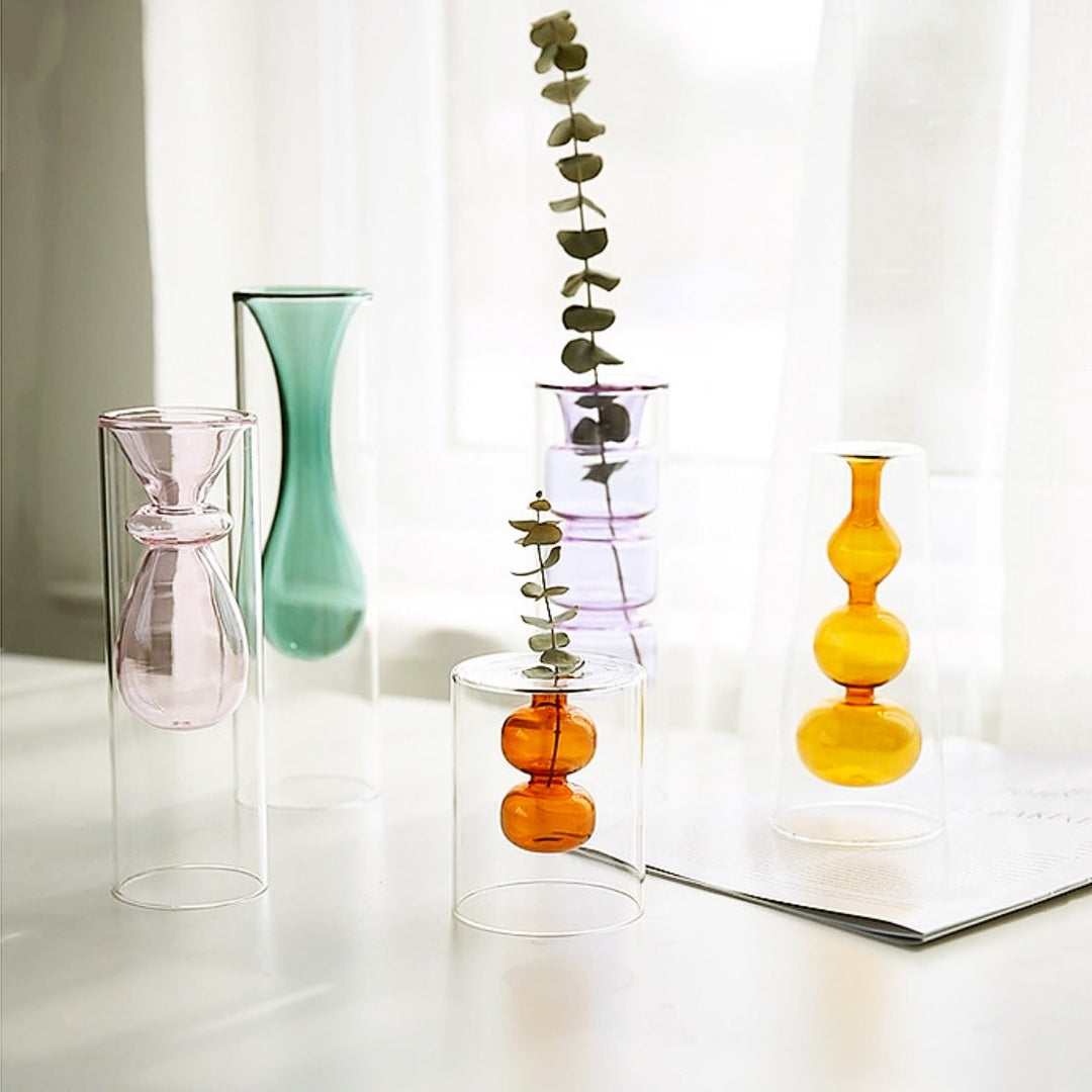 Bubbly Glass Vaser | Skanto