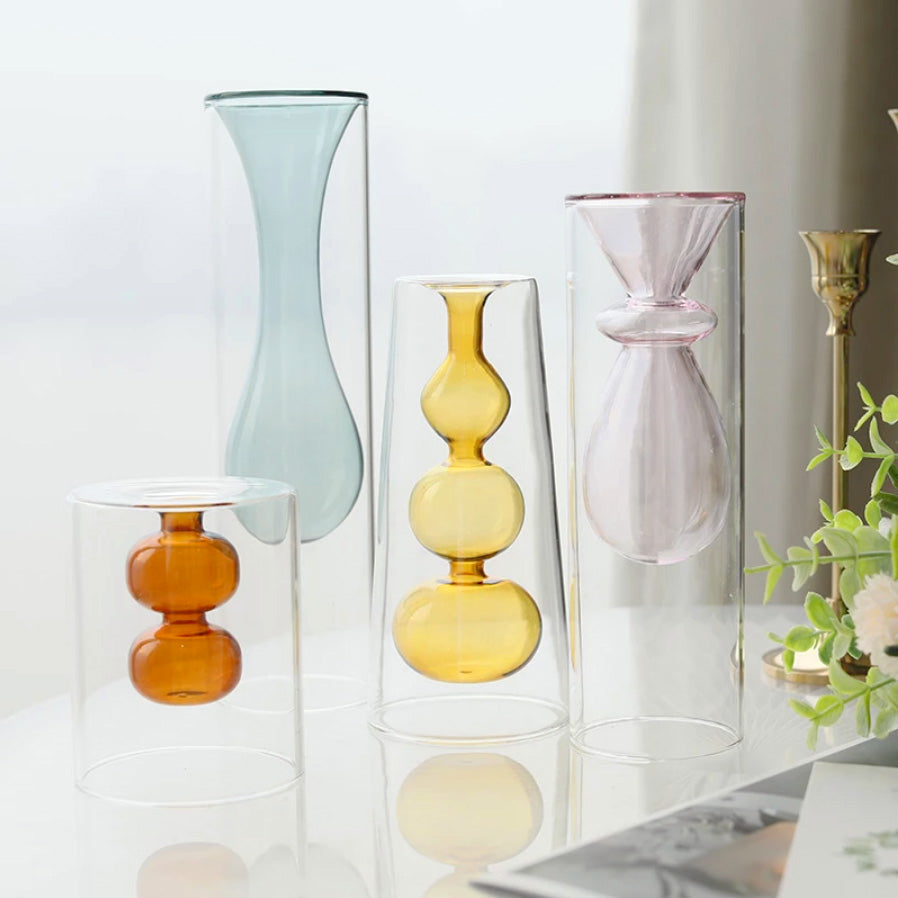 Bubbly Glass Vaser | Skanto