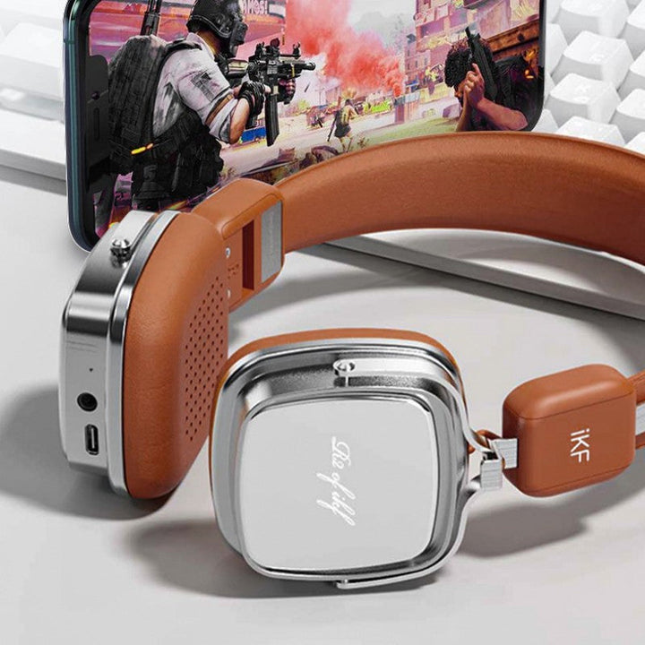 Skanto | Retro Stil Bluetooth Trådløse Hodetelefoner