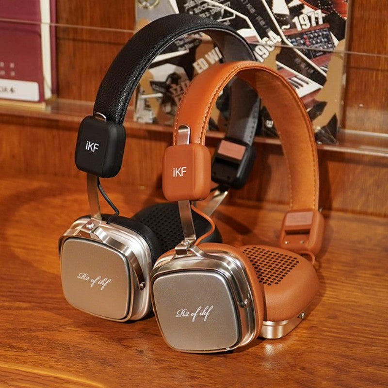Skanto | Retro Stil Bluetooth Trådløse Hodetelefoner