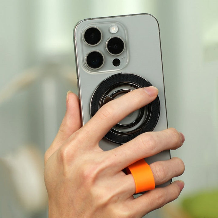 Skanto | Uendelig Justerbar Metall Anti-Skli Latskap Magnetisk Ring Holder