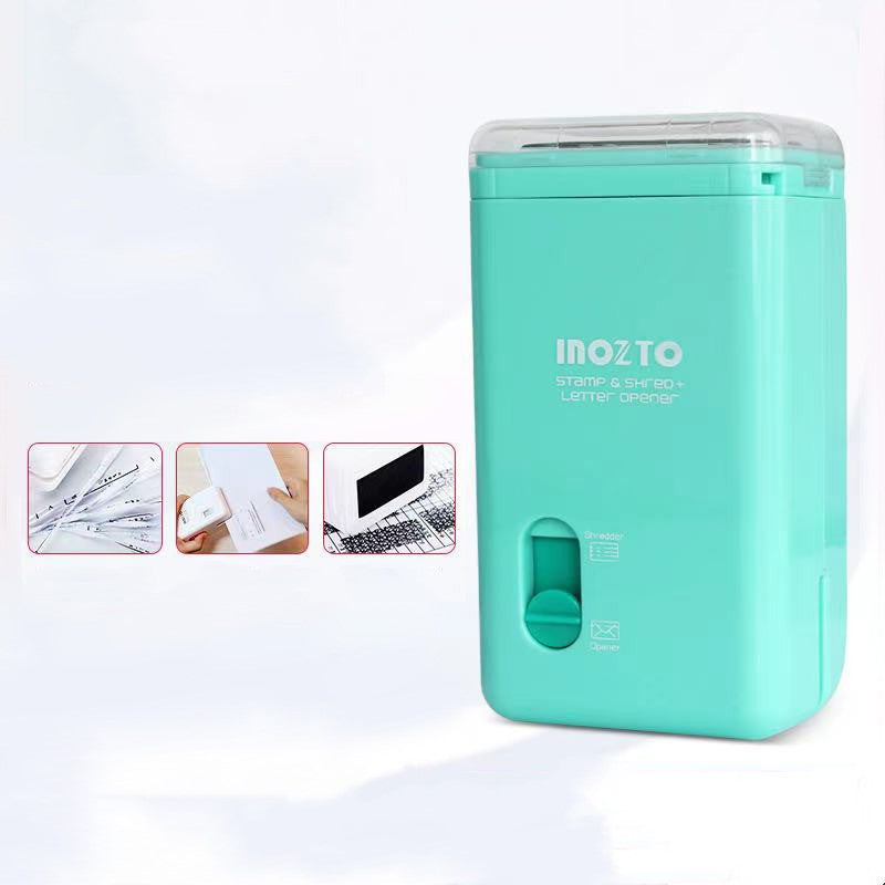 Skanto | Tre-i-én Mini Elektrisk Konfidensiell Shredder